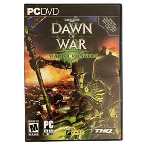 Warhammer 40,000: Dawn of War Dark Crusade DVD ROM VERY GOOD No Manual